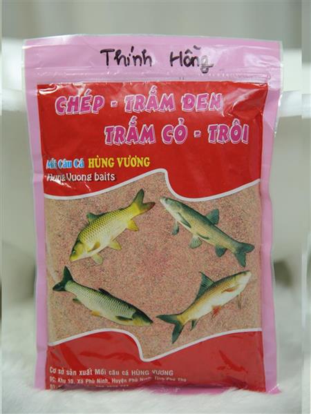 Thính hồng ( 500g ) - Mồi cấu cá Hùng Vương